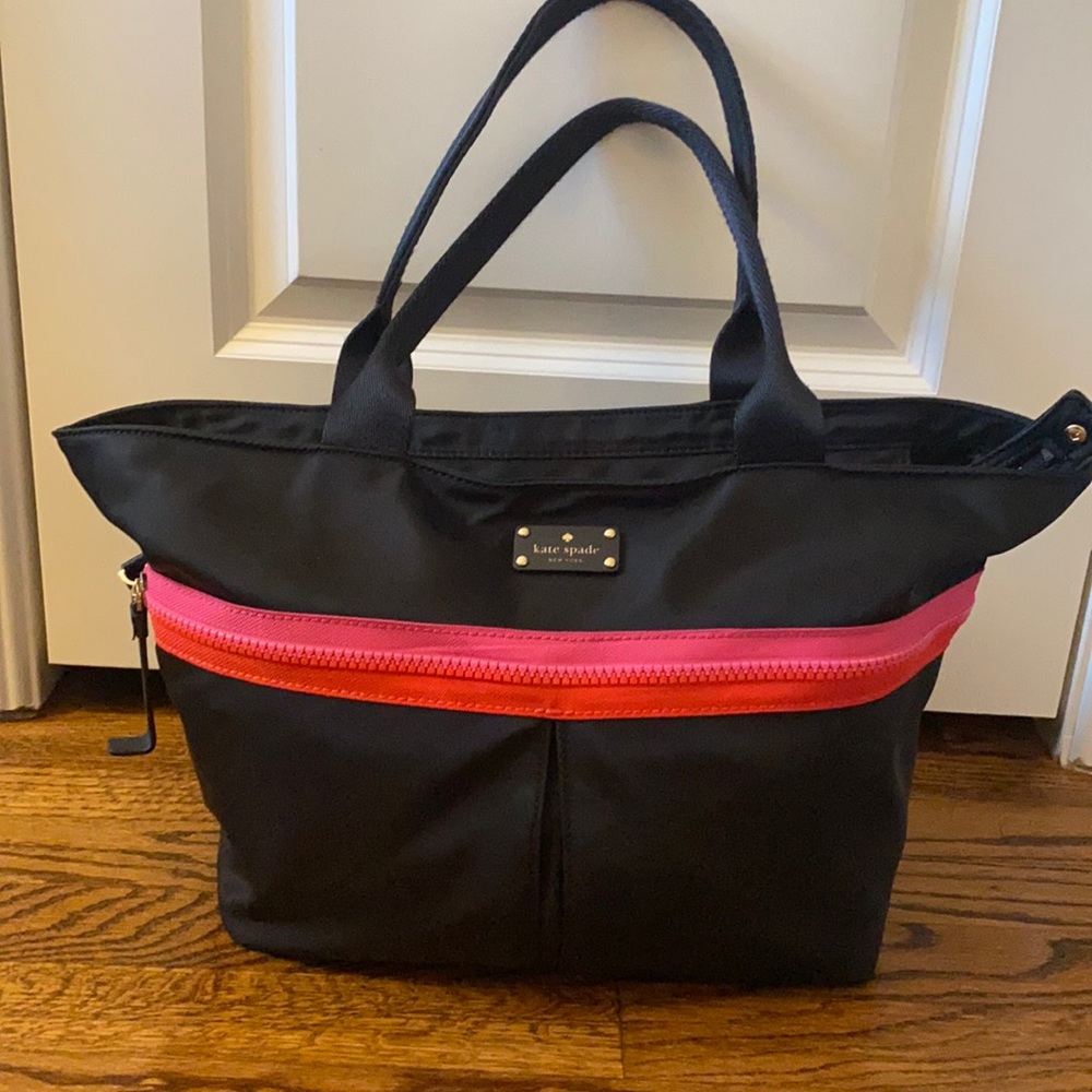 Kate Spade Color Contrast Nylon Bag